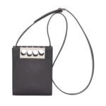 ALEXANDER MCQUEEN MANS THE GRIP MINI TOTE BAG IN BLACK