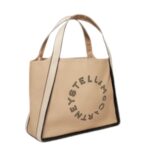 STELLA MCCARTNEY LOGO BANANATE CANVAS TOTE BAG