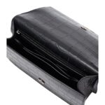 ALEXANDER MCQUEEN WOMANS JEWELLED SATCHEL IN BLACKSILVER