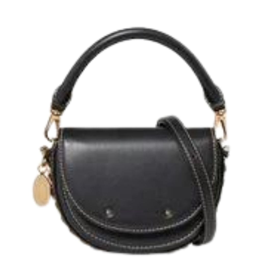 STELLA MCCARTNEY FRAYME RYDER MEDIUM FLAP SHOULDER BAG