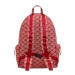 MCM HIMMEL BACKPACK IN LAURETOS JACQUARD RED