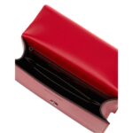 ALEXANDER MCQUEEN WOMANS JEWELLED SATCHEL IN RED