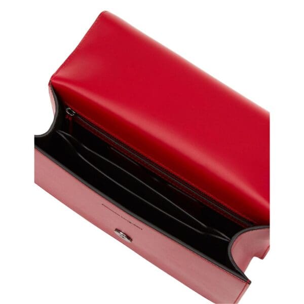 ALEXANDER MCQUEEN WOMANS JEWELLED SATCHEL IN RED