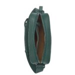 MCM KLASSIK CROSSBODY IN MAXI MONOGRAM LEATHER GREEN