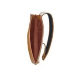 MCM TENNIS RACKET COVER IN MEGA LAUREL VISETOS WHITE