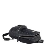 MCM AREN SLING BAG IN VISETOS BLACK