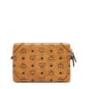 MCM KLASSIK MULTIFUNCTION CROSSBODY IN VISETOS COGNAC