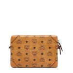 MCM KLASSIK MULTIFUNCTION CROSSBODY IN VISETOS COGNAC