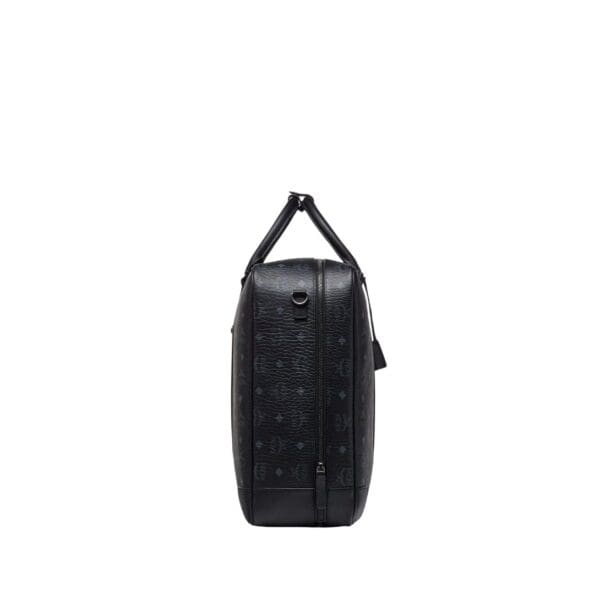MCM OTTOMAR SUITCASE IN VISETOS BLACK