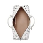 MCM OTTOMAR WEEKENDER BAG IN VISETOS WHITE