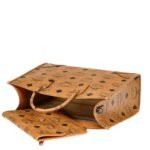 MCM MÜNCHEN TOTE IN MAXI VISETOS COGNAC