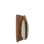 MCM MINI HIMMEL CROSSBODY POUCH IN LAURETOS COGNAC