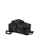 MCM MEDIUM STARK SIDE BACKPACK IN VISETOS BLACK
