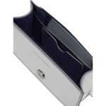 ALEXANDER MCQUEEN WOMANS MINI JEWELLED SATCHEL IN GRAY