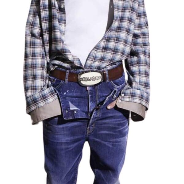 DSQUARED2 PLAQUE BELT