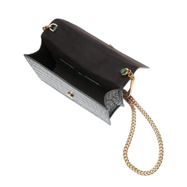 ALEXANDER MCQUEEN WOMANS SMALL SKULL IN EMERALD