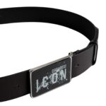 DSQUARED2 ICON SPLASH PLAQUE BELT
