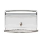 ALEXANDER MCQUEEN WOMANS SMALL SKULL IN SILVER