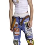 DSQUARED2 VINTAGE BUCKLE BELT