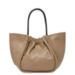 PROENZA XL RUCHED TOTE LIGHT TAUPE
