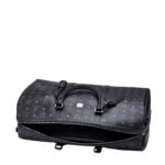MCM OTTOMAR WEEKENDER BAG IN VISETOS BLACK