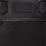 RALPH LAUREN PEBBLED LEATHER DUFFEL