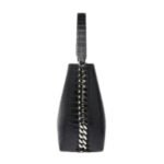 STELLA MCCARTNEY FRAYME CROC-EFFECT EMBOSSED TOTE BAG