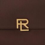 RALPH LAUREN RL PEBBLED CALFSKIN BRIEFCASE