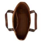 RALPH LAUREN ROUGHOUT SUEDE TOTE