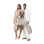 VERSACE BAROCCO ATHENA LARGE TOTE BAG