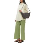 LA GARCONNE CROISSANT MEDIUM — GREEN