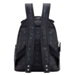 MCM SMALL STARK BACKPACK IN VISETOS BLACK