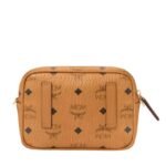 MCM X-MINI AREN CROSSBODY IN VISETOS COGNAC
