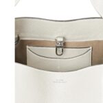 LA GARCONNE TOTÊME BUCKET BAG — MILK