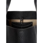 LA GARCONNE TOTÊME BUCKET BAG — BLACK