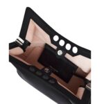 ALEXANDER MCQUEEN WOMENS THE PEAK BAG IN BLACK