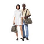 VERSACE BAROCCO ATHENA RAFFIA TOTE BAG