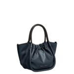 PROENZA SMALL RUCHED CROSSBODY TOTE DARK NAVY