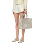 VERSACE CONTRASTO ATHENA TOTE BAG