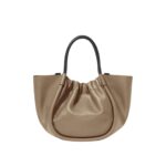PROENZA SMALL RUCHED CROSSBODY TOTE LIGHT TAUPE