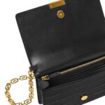 VERSACE CROC-EFFECT GRECA GODDESS MINI BAG