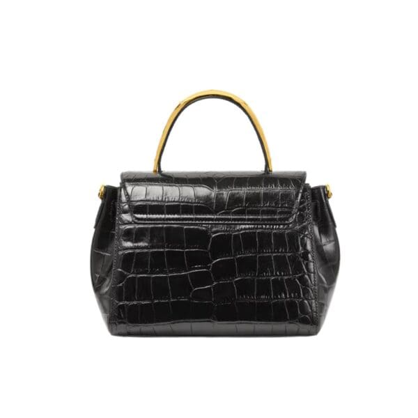 VERSACE CROC-EFFECT MEDUSA '95 CROSSBODY BAG
