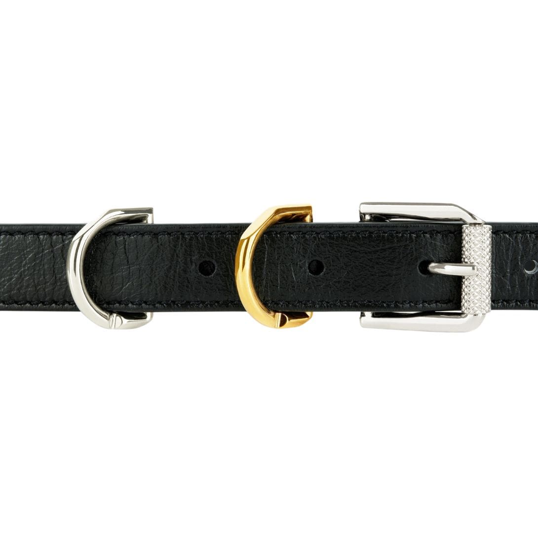 GIVENCHY VOYOU BELT IN LEATHER BLACK