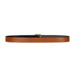 GIVENCHY REVERSIBLE BELT IN BOX LEATHER SOFT TAN