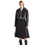 PRADA LEATHER BIKER JACKET