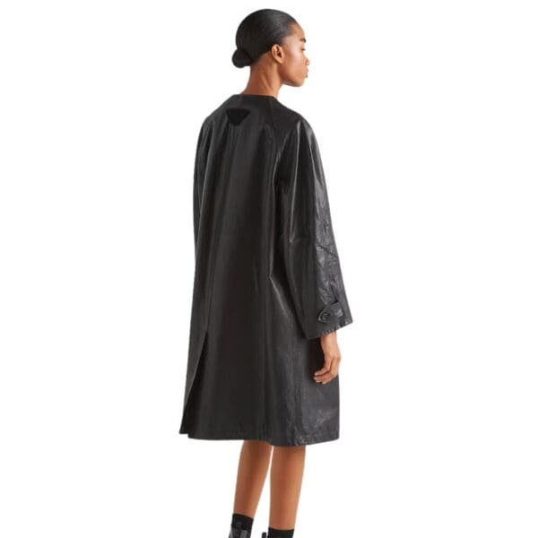 PRADA LEATHER COAT