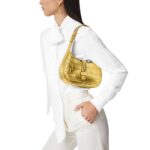 VERSACE GRECA GODDESS METALLIC SMALL HOBO