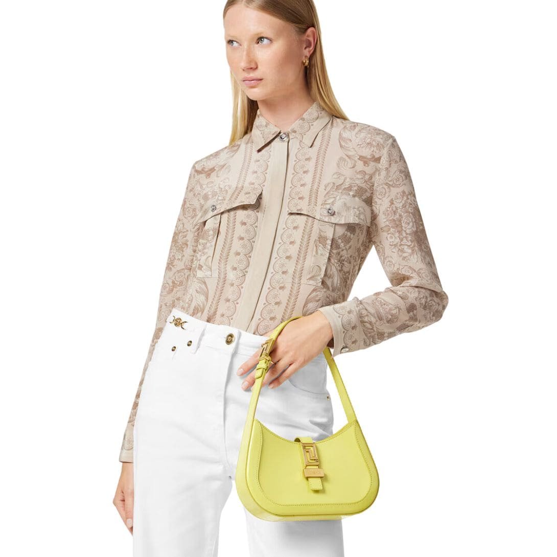 VERSACE GRECA GODDESS SMALL HOBO BAG