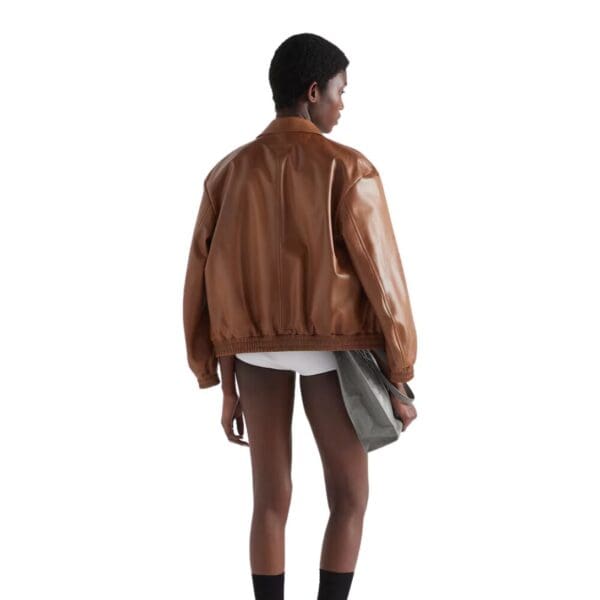 PRADA NAPPA LEATHER JACKET
