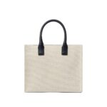 VERSACE LA MEDUSA CANVAS SMALL TOTE BAG